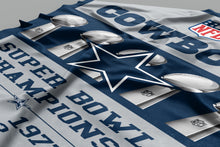 Load image into Gallery viewer, Dallas Cowboys | Champions Banner | 3&#39; x 5&#39;